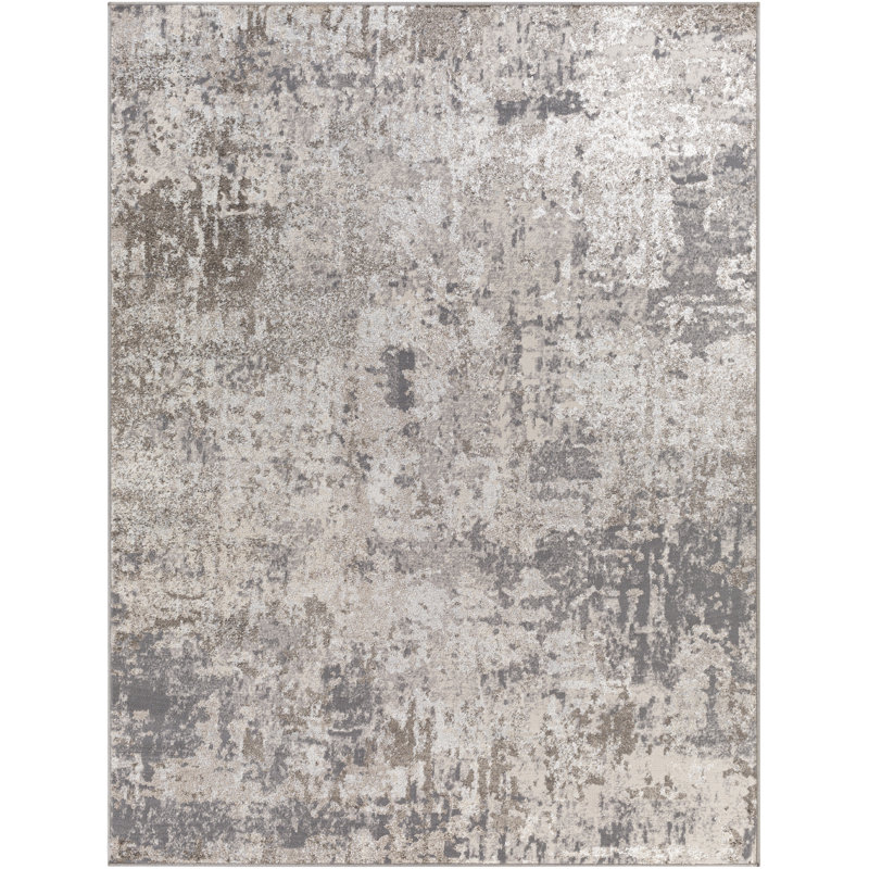 Frankenberger Abstract Indoor Rug, Rectangle 6'6" x 9'2"