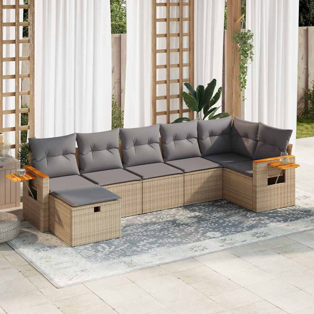 Gartensofa Saahirah mit Kissen