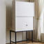 Bureau et bibliothèque pratiques de style moderne