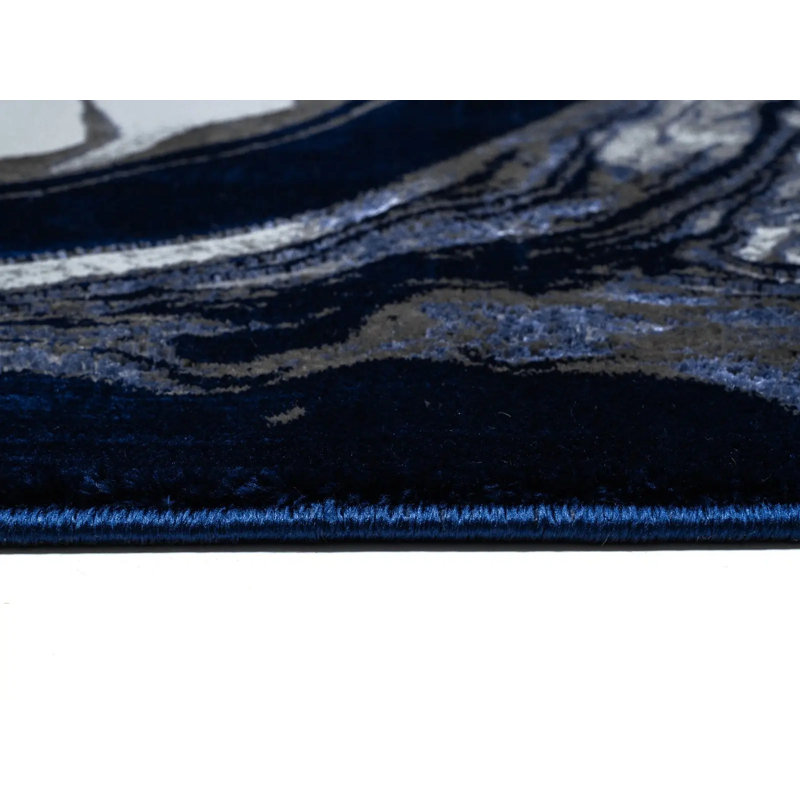 Geometric Area Rug, Rectangle 60 x 110 cm