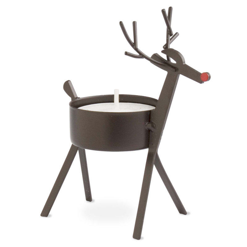 Porte-bougie renne