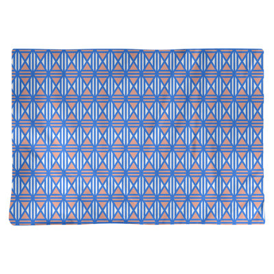 Napperon de 18 po à motif de losanges doublé classique