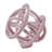 Marj Modern Glass Knot Loop Abstract Tabletop Sculpture-1781016463