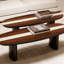 Coffee Table Jenson Mahogany Wood High Gloss