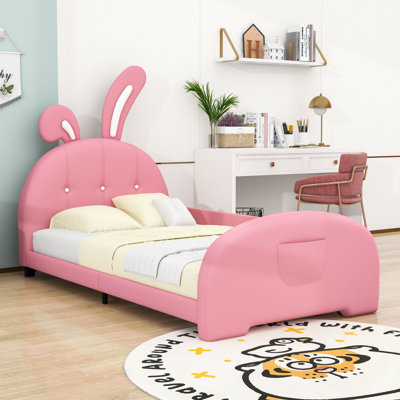 Illiyana Vegan Leather Platform Bed