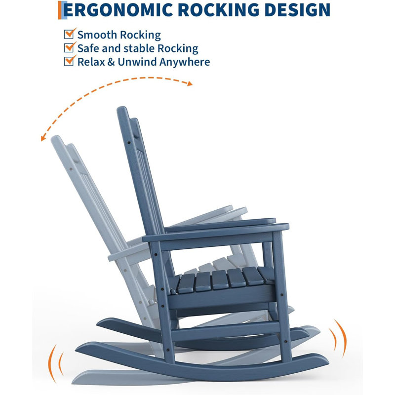 Outdoor Chair, Navy
