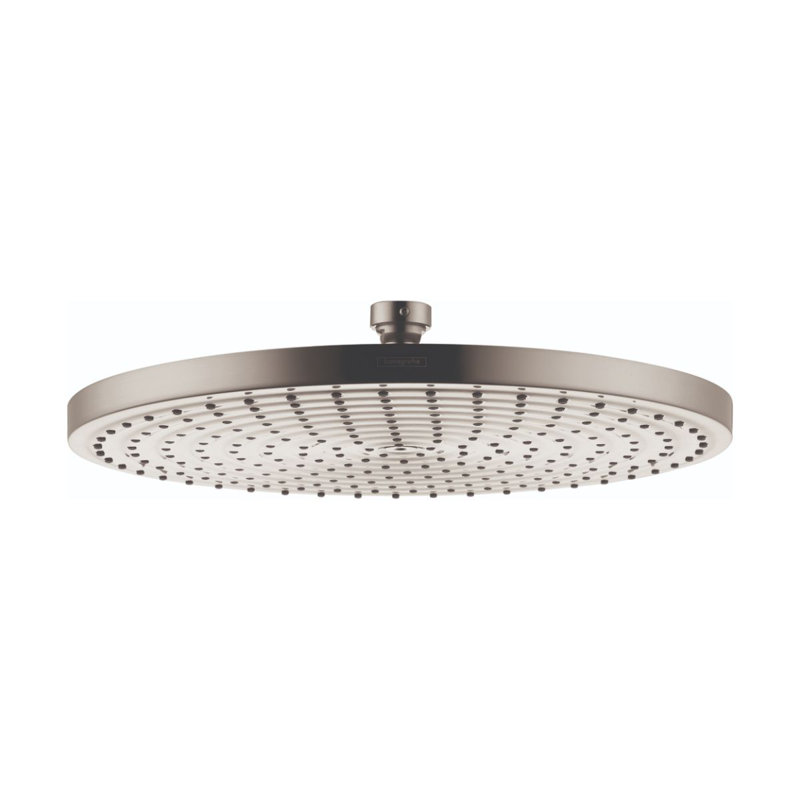 Raindance 300 Rain Shower Head, Brushed Nickel