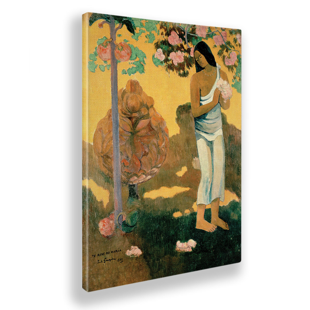 Wandbild Der Monat der Maria von Paul Gauguin