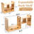 Bamboo Desktop Bookshelf