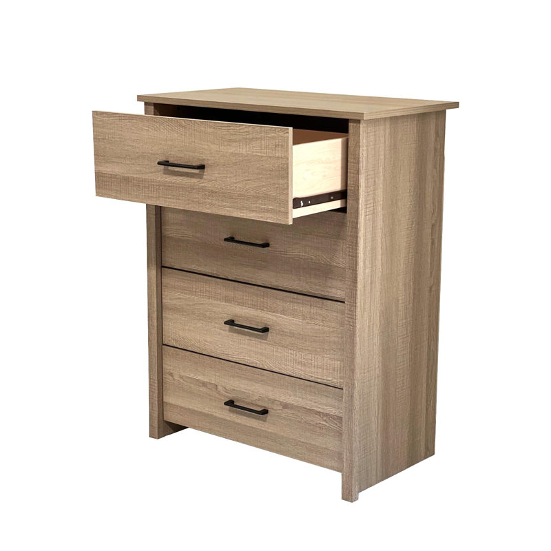 Camala 4-Drawer Chest, Summer Oak