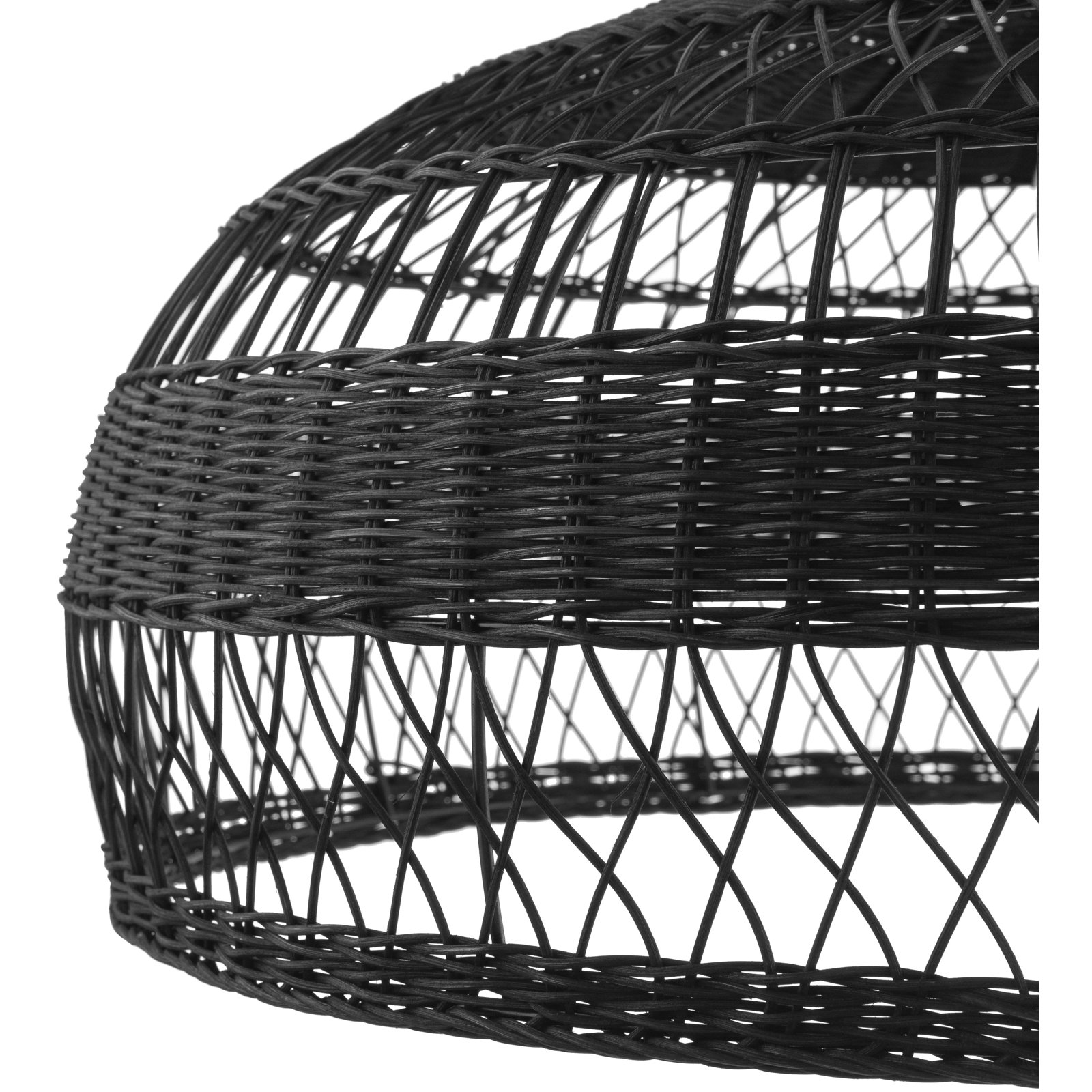 DeLorin Single Light Rattan Pendant