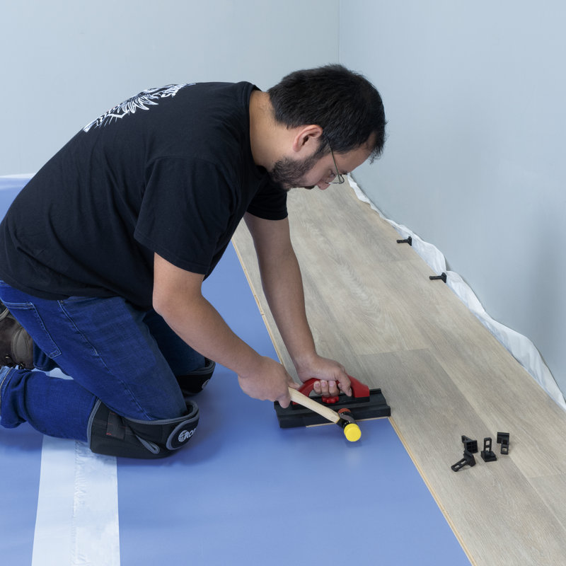 Soft Stride Blue Foam Underlayment Roll for Wood Subfloors