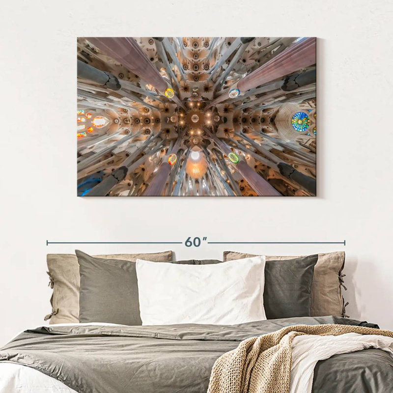 Lilie La Sagrada Familia - plafond II, H 32 po x l 48 po