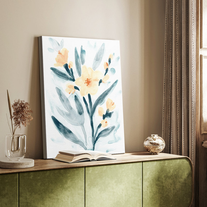 Indigo et rosé II - galerie Cavas sur mesure