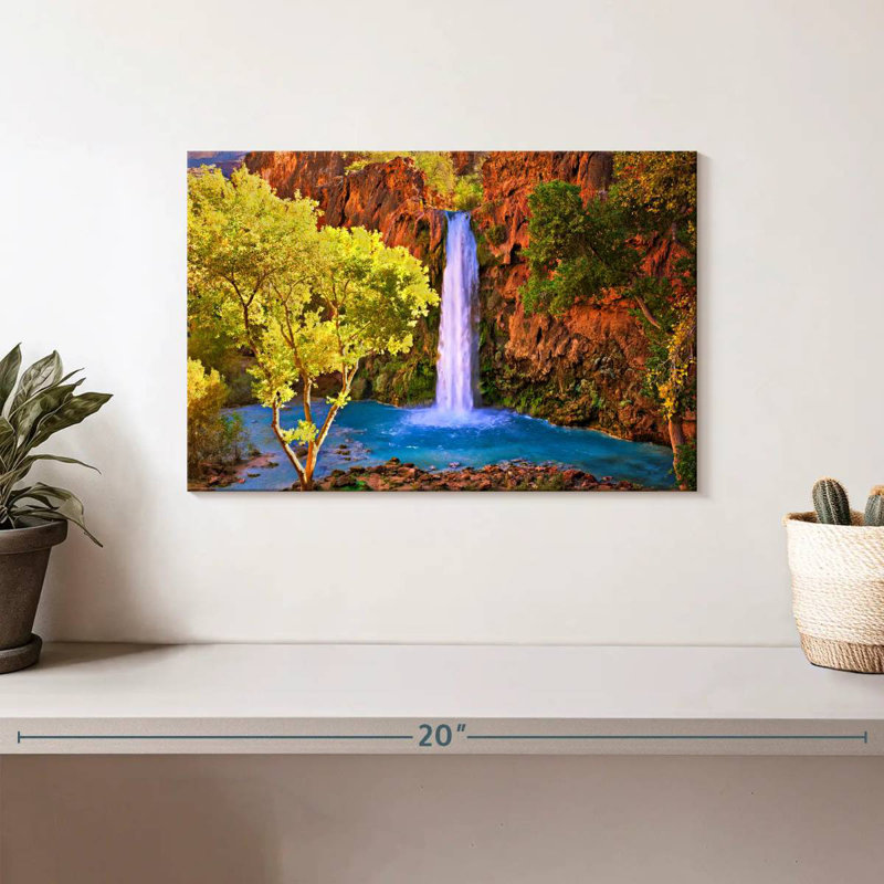 Alvord Crystalline Havasu Falls, H 8 po x l 12 po