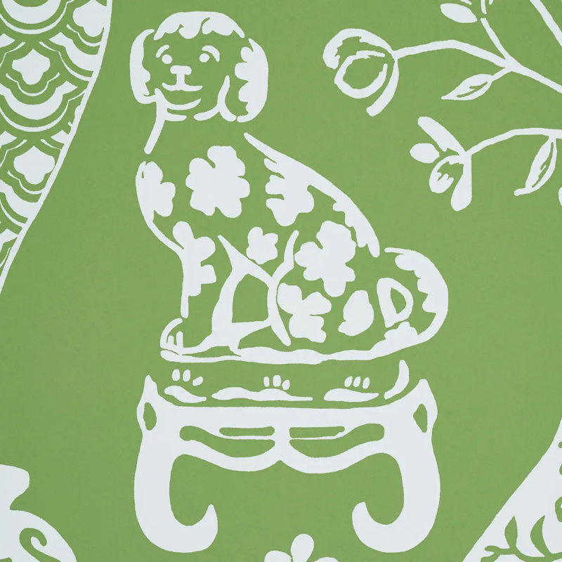 Hellene Wallpaper, Green