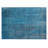 2' X 3' Blue Striped Washable Non Skid Indoor Outdoor Area Rug