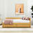 Full Upholstered Sofa Daybed with Drawers-889739983