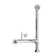 Leg Tub Drain with Overflow