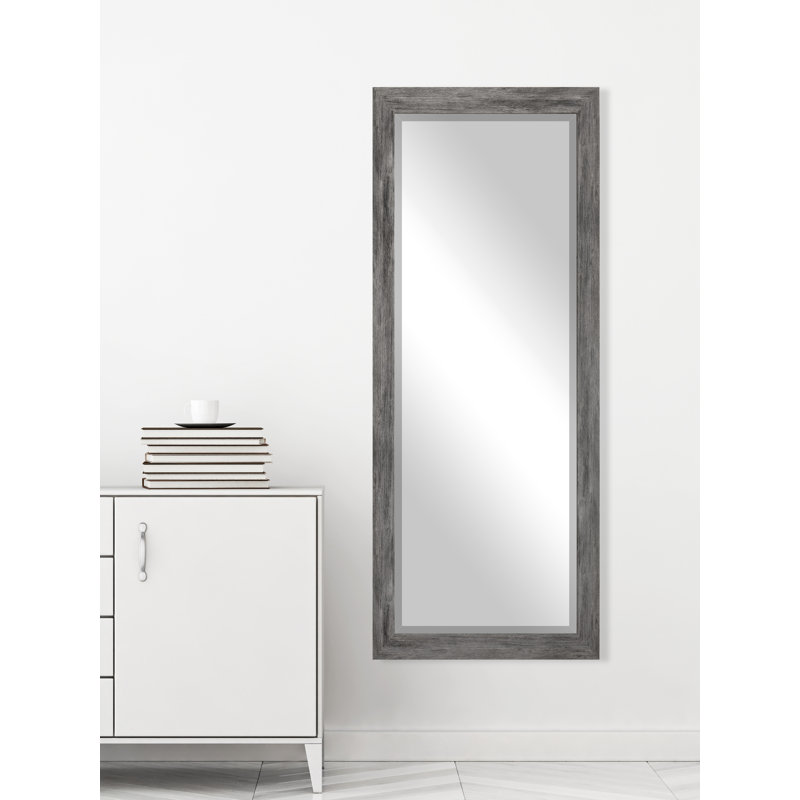 Miroir pleine grandeur Henslee, Gris rustique, H 63,5 po x l 25,5 po