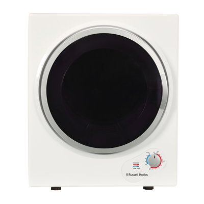 Russell Hobbs Rh3vtd800 2.5kg Compact Vented Tumble Dryer In White