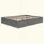Structure de lit plateforme avec 4 tiroirs de rangement et pied de lit relevable hydraulique, sans tête de lit, conception moderne peu encombrante-561089767