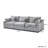Kyna 119.29'' Slipcovered Sofa-1502560601