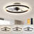 19.7 inch Low Profile Ceiling Fans with Lights and Remote-826018385