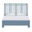 X & Diamond Low Profile Standard Bed-110915991-41692146