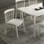 Ensemble de chaises d'appoint 2 pièces rustique, structure en bois massif, assemblage facile-68697707