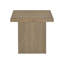 Table de bout carrée en bois d'ingénierie, latte-353157535