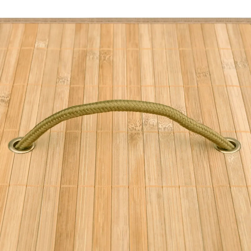 Boîte de rangement vidaXL, tissu moyen pliable, Jaune