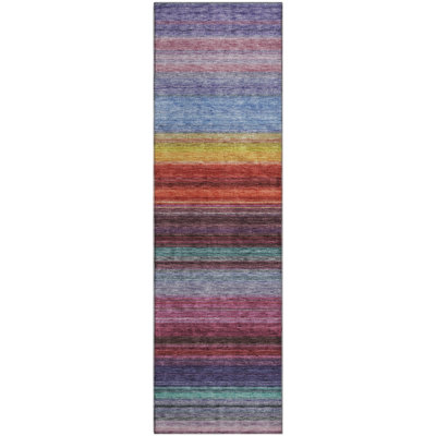 Premium Machine Washable Prisco Lavender Rug