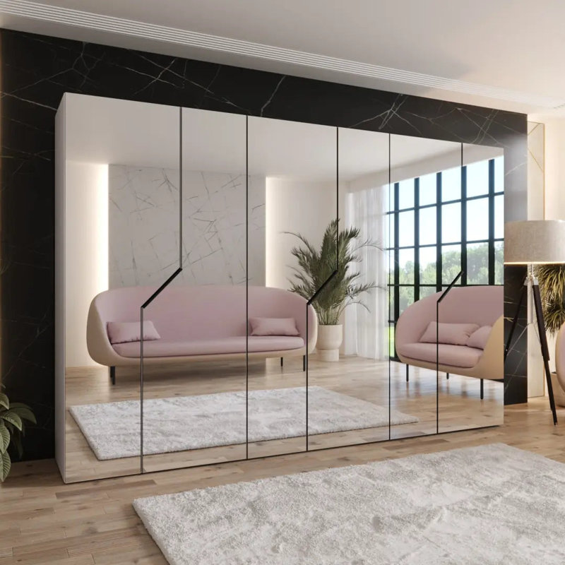 Manufactured Wood Wardrobe, Cashmere