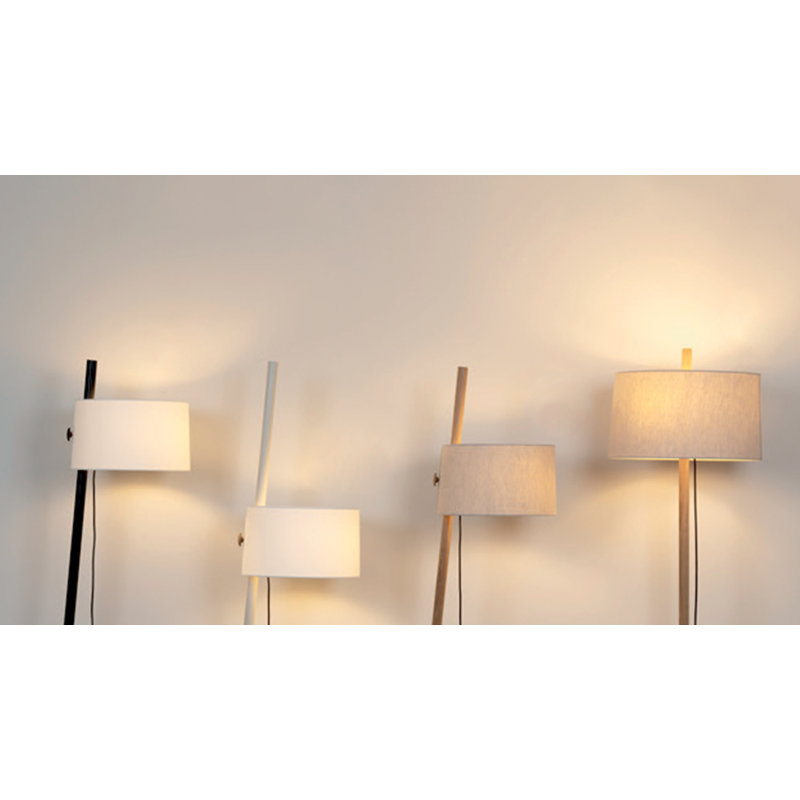 Linood 65.8268" Floor Lamp, Mink