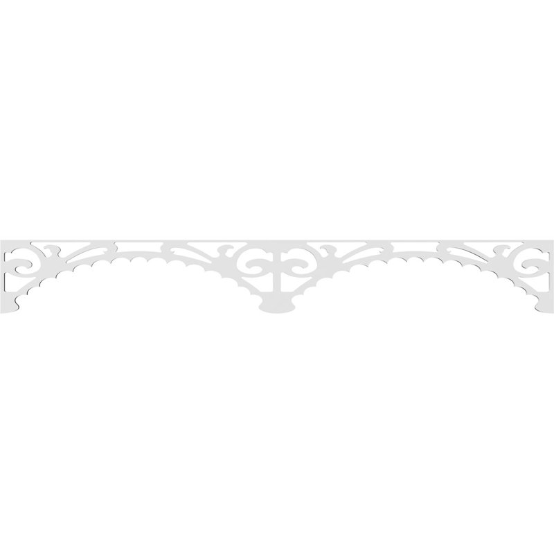 Genova 6" Height Unfinished PVC Architectural Running Trim
