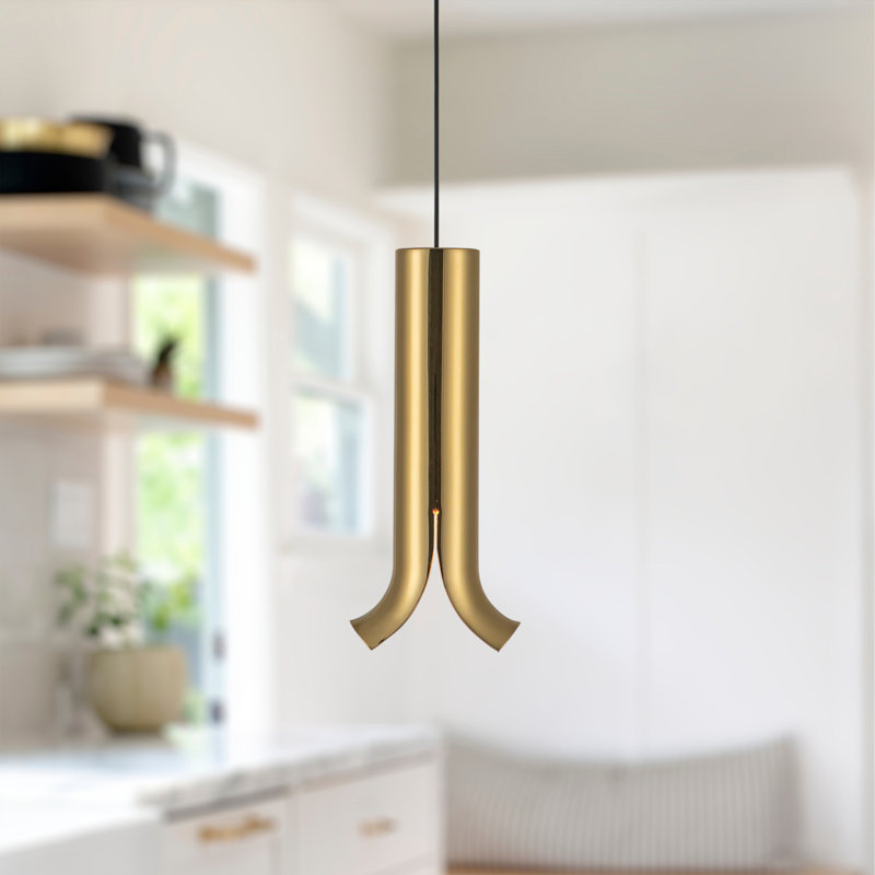 Husk 1 - Light LED Pendant, Brass, Gold