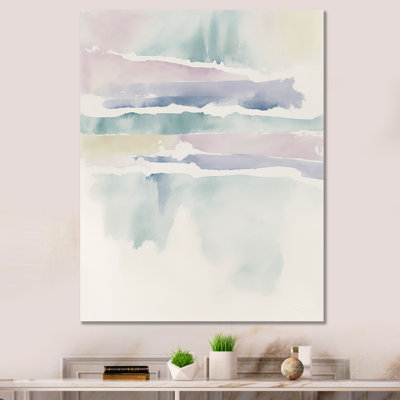 «Quietude in Mute Pastel I», reproduction sur toile