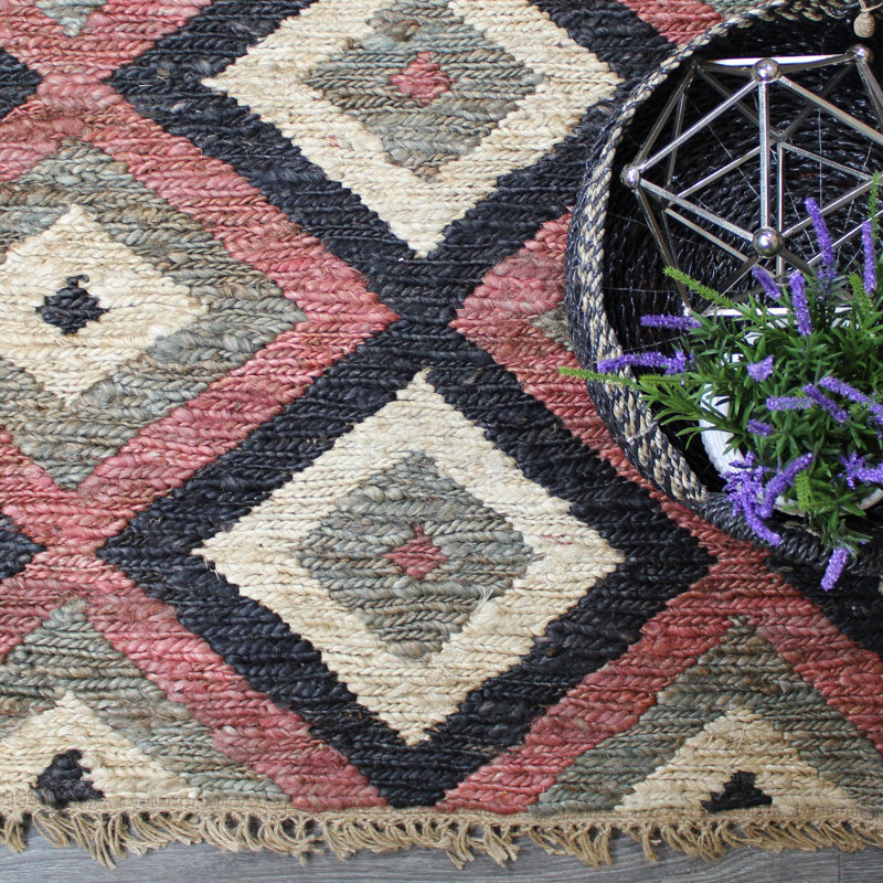 Keysville Geometric Indoor Rug, Rectangular 4' x 6'