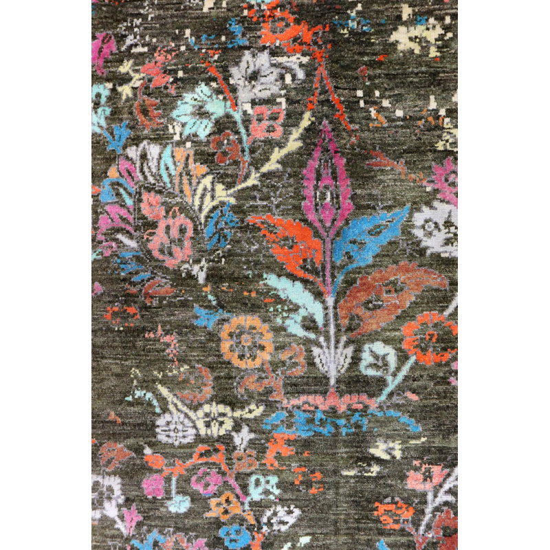 Erased One-of-a-Kind 7'11" X 9'11" Area Rug