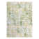 Abstract Machine Washable Area Rug Low Pile Non Slip Modern Rug Foldable Stain Resistant Carpet for Living Room Bedroom Indoor Ultra Thin Mat