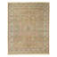 Hand Knotted Wool Oriental Area Rug in Beige And Ivory