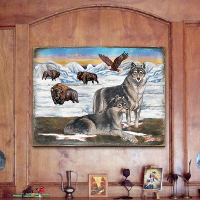 Schindler Animals Wood Block