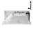 Streamline 60 in. x 32 in. Acrylic Right-Hand Drain Alcove Bathtub in Glossy White With External Drain-108366679