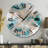 Marble Clouds I - Modern Wall Clock-1648723080-1632150454