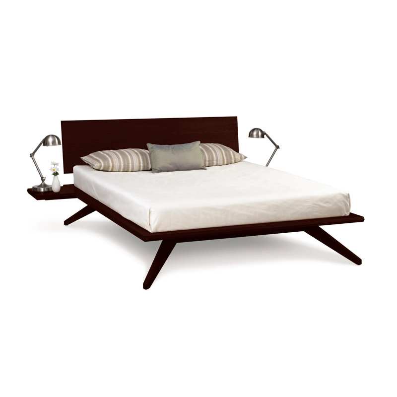 Astrid Platform 2 Piece Bedroom Set, Autumn Cherry, Queen