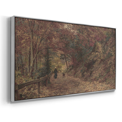 Série paysage - DCCL XXXV - Toile tendue avec châssis encadré - Prêt à être accroché