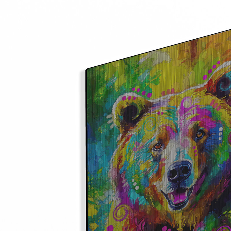 «The Majestic Grizzly» par Dean Russo, H 16 po x l 12 po