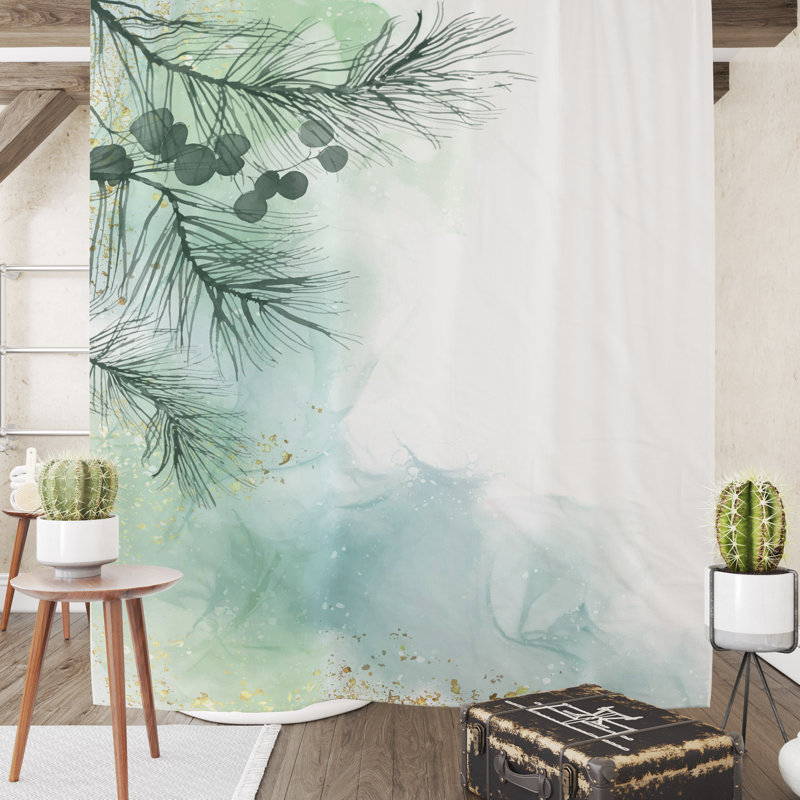 Shower Curtain, 72" H x 70" W