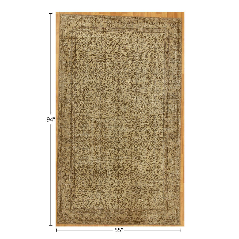 Rectangle 4'7'' X 7'10" Area Rug